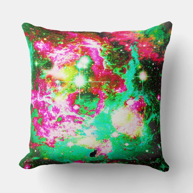 Luminous Star Field Pillow (Front)