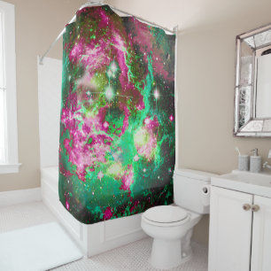 Luminous Star Field Shower Curtain