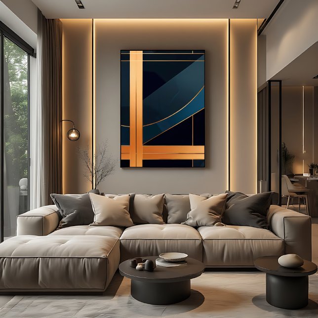 Luminous Structure Canvas Print (Creator Uploaded)