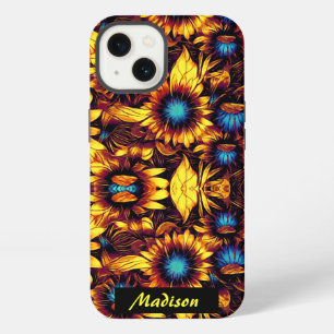 Luminous Sunflowers iPhone 13 Case