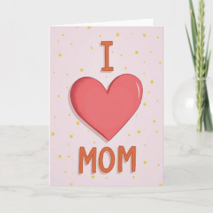 Luminous Volume Mothers Day Card