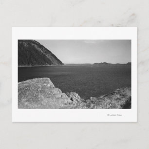Lummi Island, WA - View from Lummi Rocks Postcard
