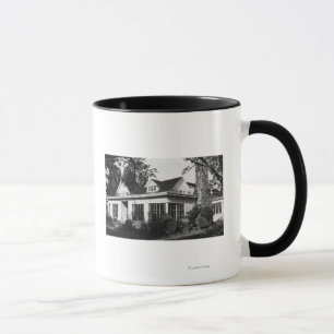 Lummi Island, WA - View Loganita Lodge Photograp Mug