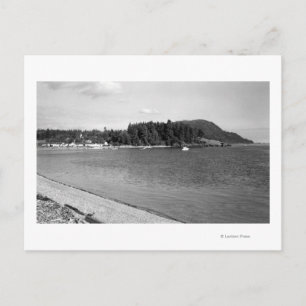Lummi Island, WA - View of Lago Bay Photograph Postcard