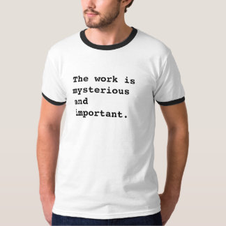 Lumon-Severance T-Shirt - The work is mysterious