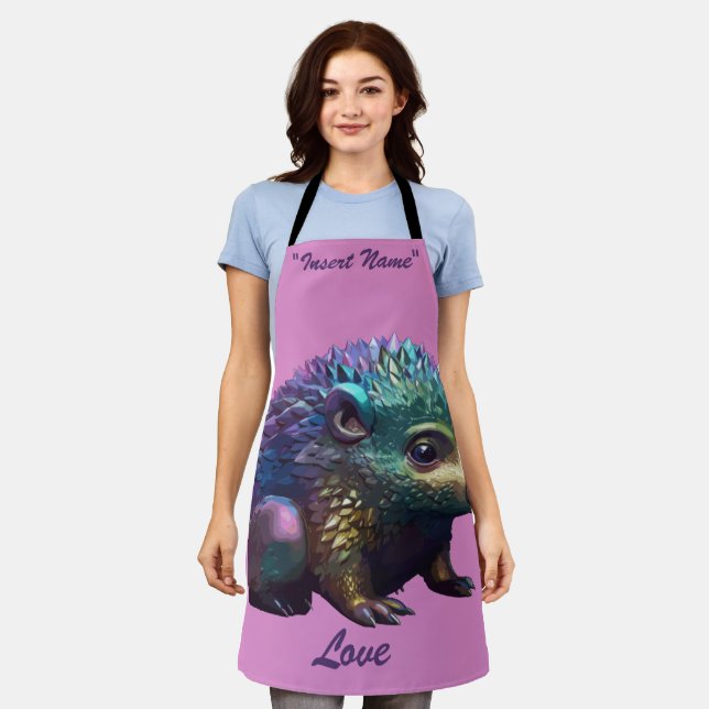 Lumos the Hedgehog Apron (Worn)