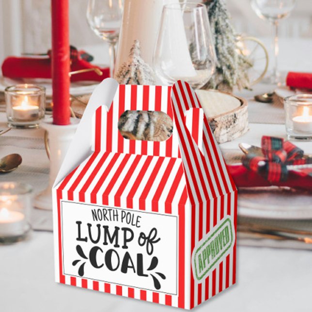 Lump of Coal funny Christmas secret Santa party Favour Box (Creator Uploaded)