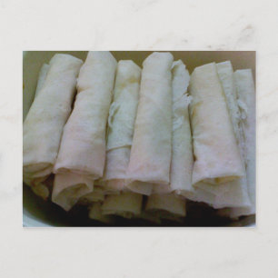Lumpia - Filipino Food Postcard
