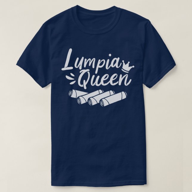 Lumpia Filipino Food T-Shirt (Design Front)
