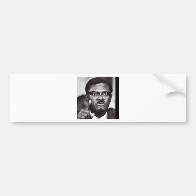 Lumumba Bumper Sticker (Front)