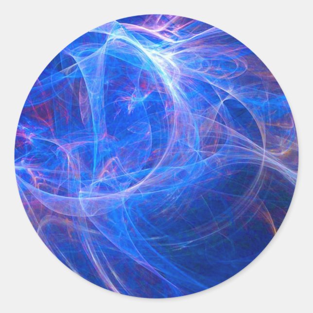 Luna Classic Round Sticker (Front)