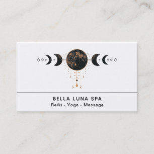 *~* Luna Cosmos Moon Moons Universe Shaman Business Card