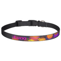 Luna Custom Personalised Name | Large Dog Collar