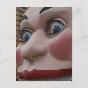 luna face postcard
