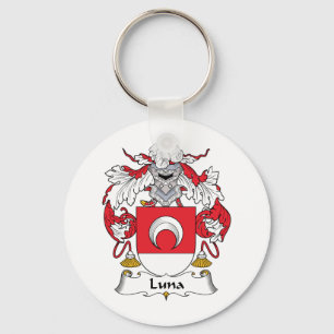 Luna Family Crest Key Ring