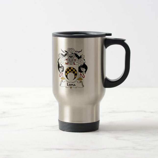 Luna Family Crest Travel Mug (Right)