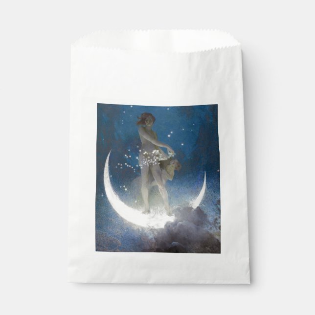 Luna Goddess at Night Scattering Stars Favour Bags (Front)