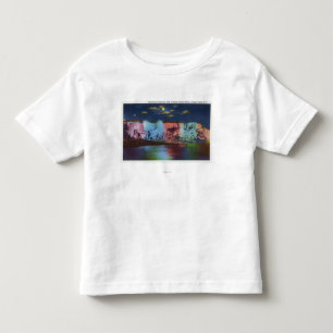 Luna Island Night View of New Rainbow Bridge Toddler T-Shirt