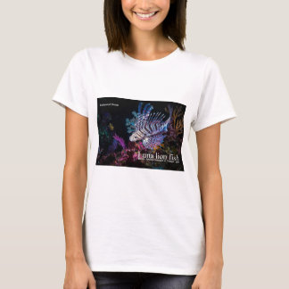 Luna lion fish, Pterois lunulata, T-Shirt