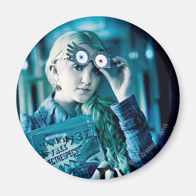 Luna Lovegood Magnet (Front)