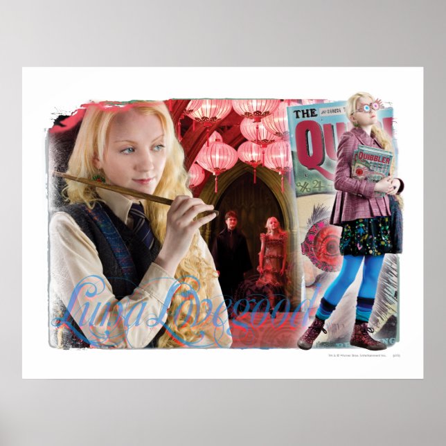 Luna Lovegood Montage Poster (Front)