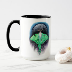 Luna Moon Moth Mug