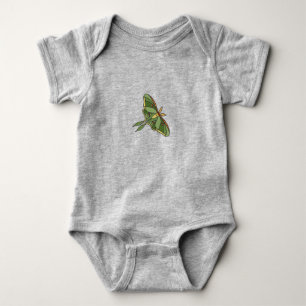 Luna Moth Funny Baby Clothing Bodysuit