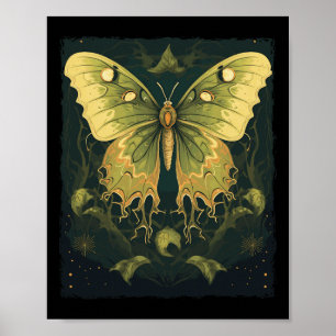 Luna Moth Halloween Costume Halloween Poster