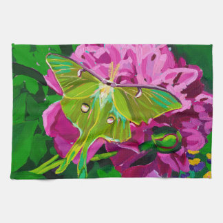 Luna Moth Kitchen Towel