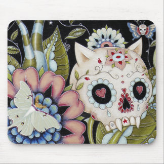 Luna Moth Kitty Scull Mouse Mat