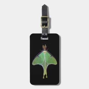 Luna Moth Luggage Tag