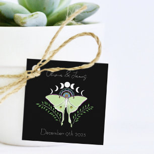 Luna Moth Moon Phases Favour Tags