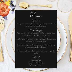 Luna Moth Moon Phases Menu