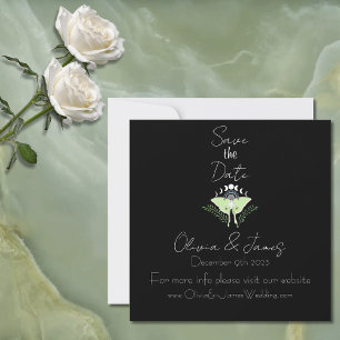 Luna Moth Moon Phases Save The Date