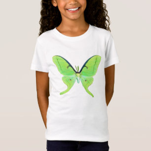 Luna moth on a pale green background T-Shirt