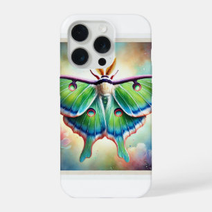Luna Moth Serenity 041124AREF151 - Watercolor iPhone 15 Pro Case