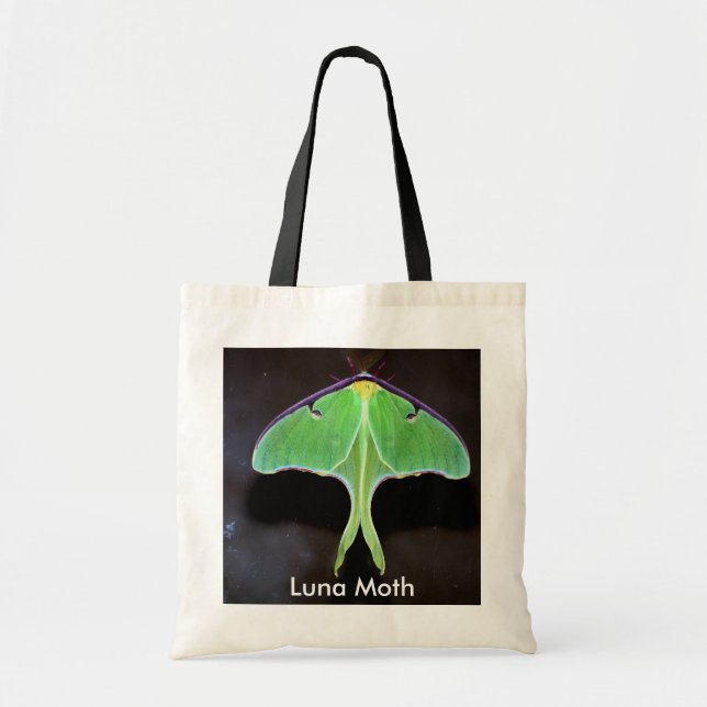 Luna Moth Tote Bag (Front)