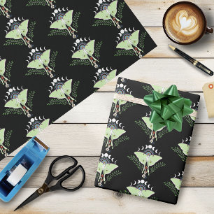 Luna Moth Wrapping Paper