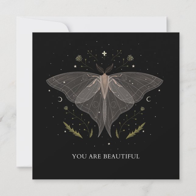 Luna Moth- You are Beautiful  (Front)