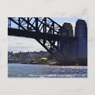 Luna Park Sydney Harbour Bridge Australia Postcard