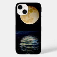 Luna Reflection Sea Superluna Night Super Water.
