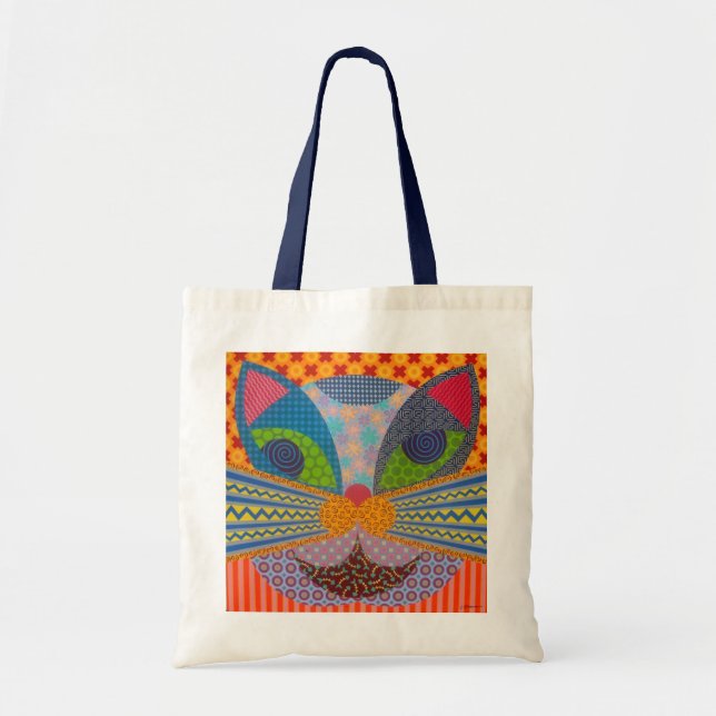 Luna the Cat Tote Bag (Front)