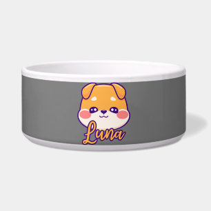 Luna the Dog Bowl
