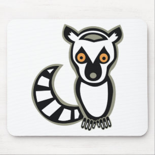 LUNA the LEMUR Mouse Mat