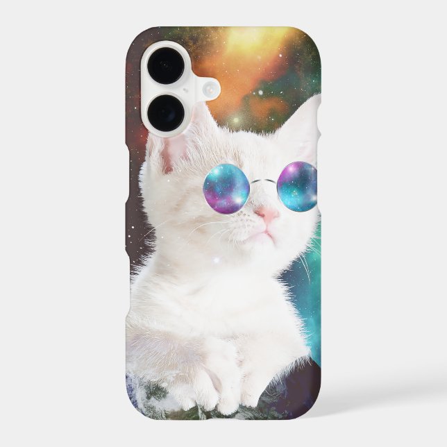 Luna the Space Cat iPhone X Case (Back)