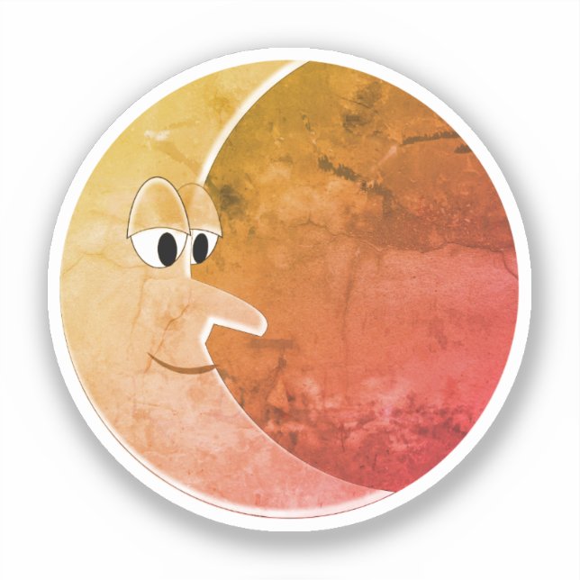 Luna Vintage Moon Drawing (Front)