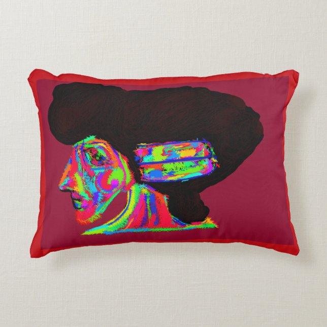 Luna Wolfwoman  Decorative Cushion (Front)