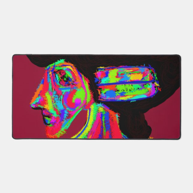 Luna Wolfwoman  Desk Mat (Front)