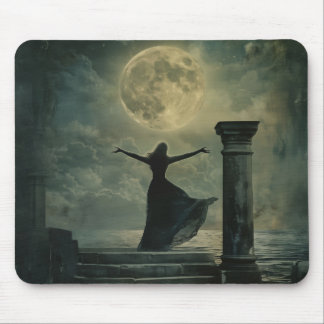 Luna Worship #1 Supernatural Occult Mouse Mat