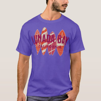 Lunada Bay California Big Wave Surfing Surf Waves T-Shirt